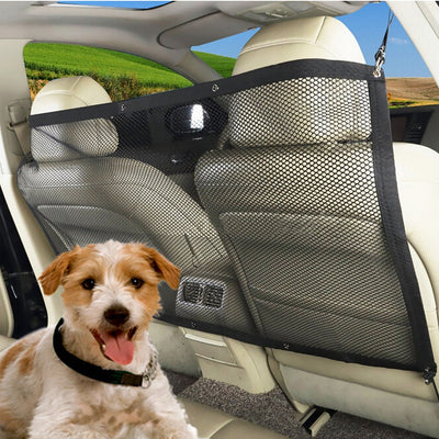 Car Auto Back Guard Seat Dog Children Pet Mesh
