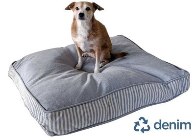 Molly Mutt 9 to 5 Denim Bed Duvet For Dogs Solid
