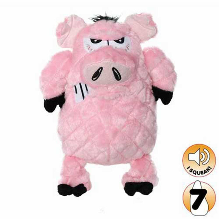 Tuffy Mighty Angry Animals Pig Dog Toy