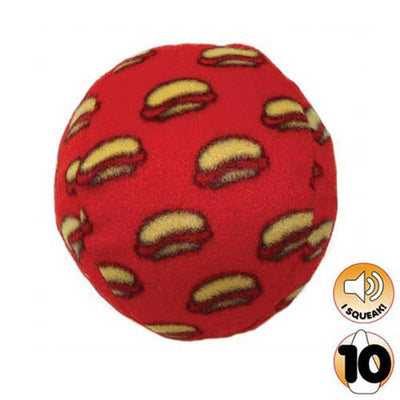 Tuffy Mighty Ball Dog Toy, Large (Red)