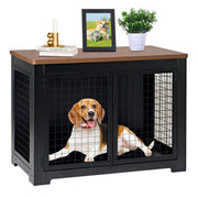 Furniture style dog cage, wooden dog cage